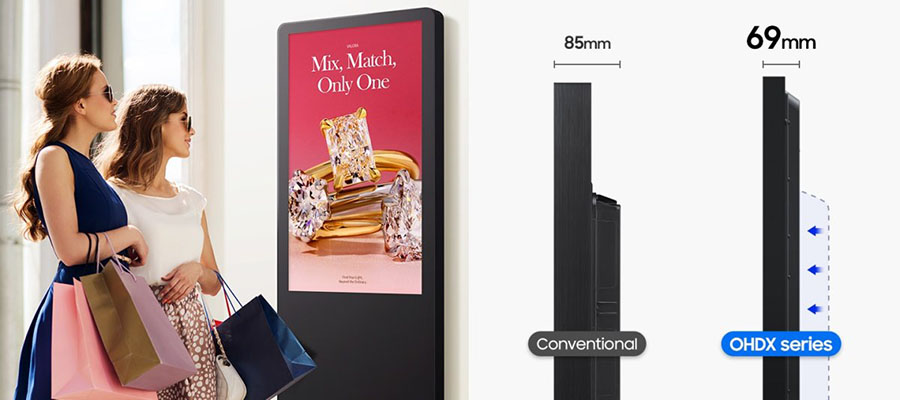 Samsung OH46DX zewnętrzny