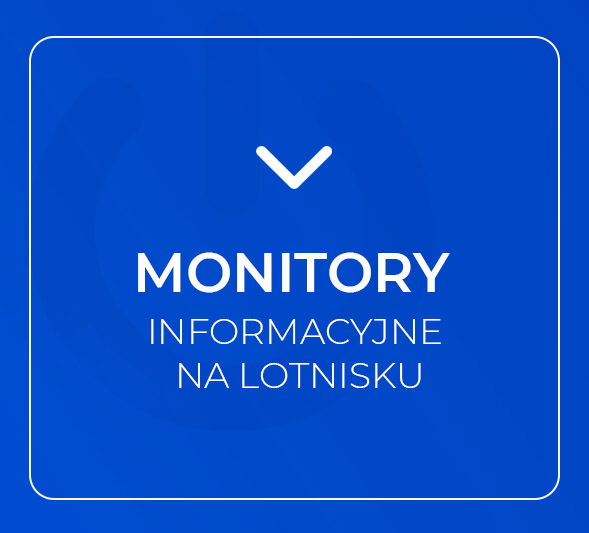  Monitory informacyjne na lotnisku 