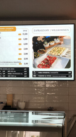 Cyfrowe MENU Board