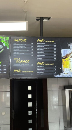 Cyfrowe MENU Kebab