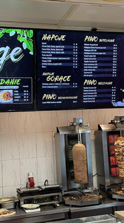 Cyfrowe MENU Kebab