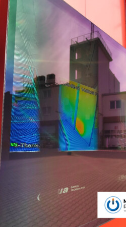 Monitor zewnętrzny 55 cali