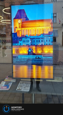 Monitor do Witryny 55 cali