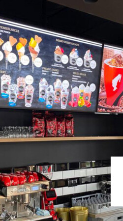 Monitory do Lodziarni