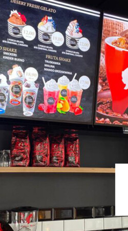 Monitory do Lodziarni