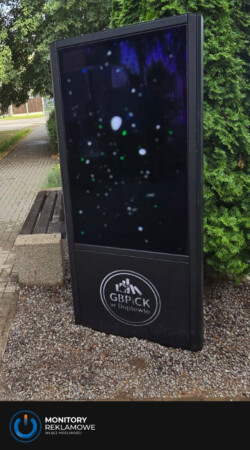 Totem zewnętrzny 55 cali